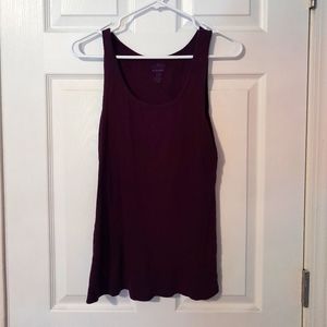 Womens (LG) Old Navy tank top, dark purple